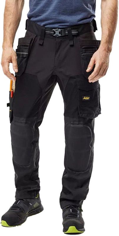 Snickers - AllroundWork Stretch - Werkbroek - Zwart - CORDURA® - Slim-Fit