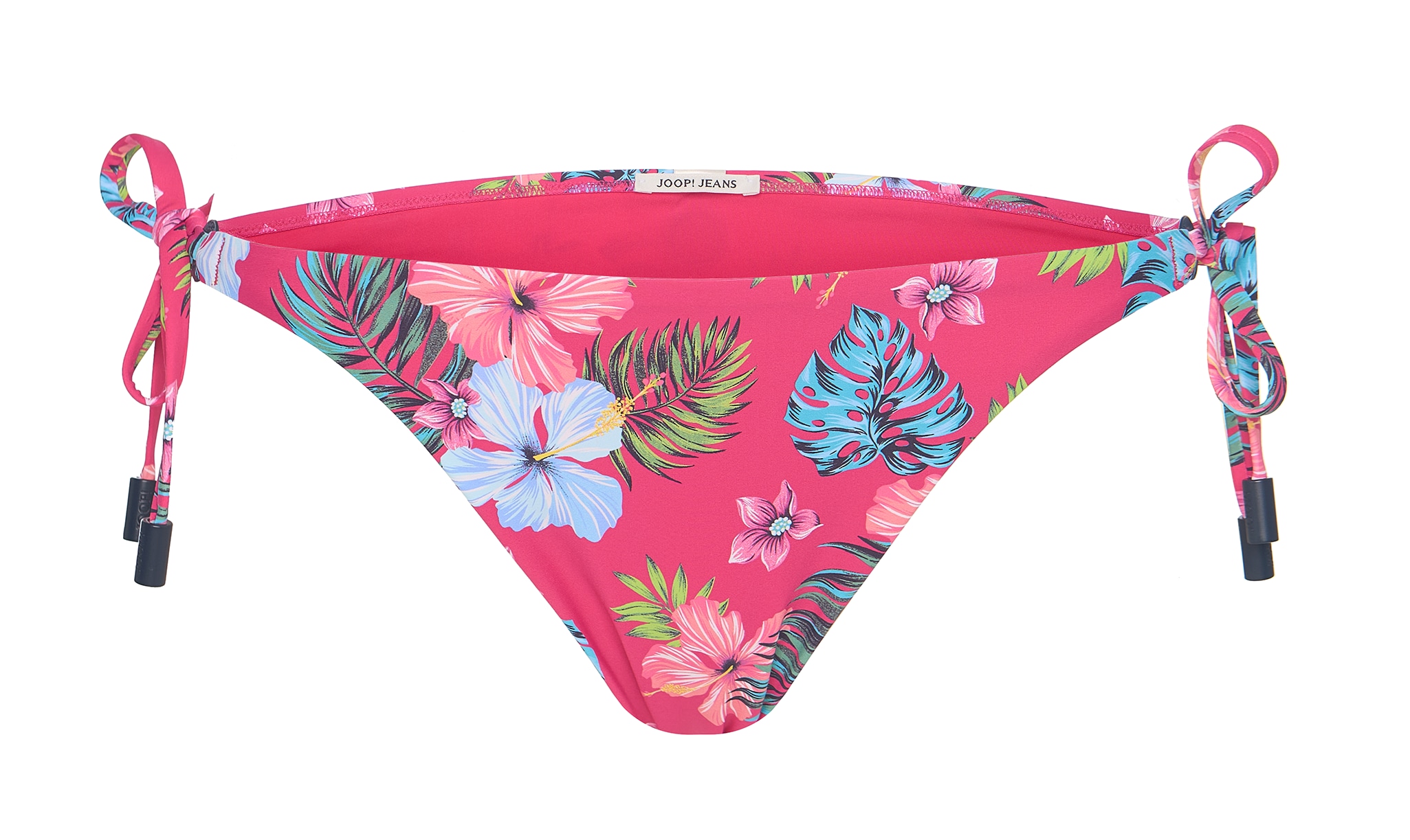 JOOP! Jeans Bikini-Hose »JEANS!HIBISCUS«, floraler Print, Logo-Details
