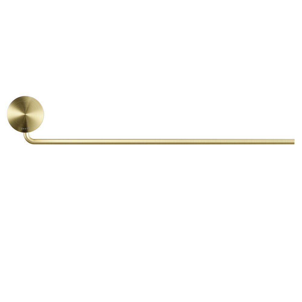 Geesa Opal handdoekrek 1 arm goud geborsteld