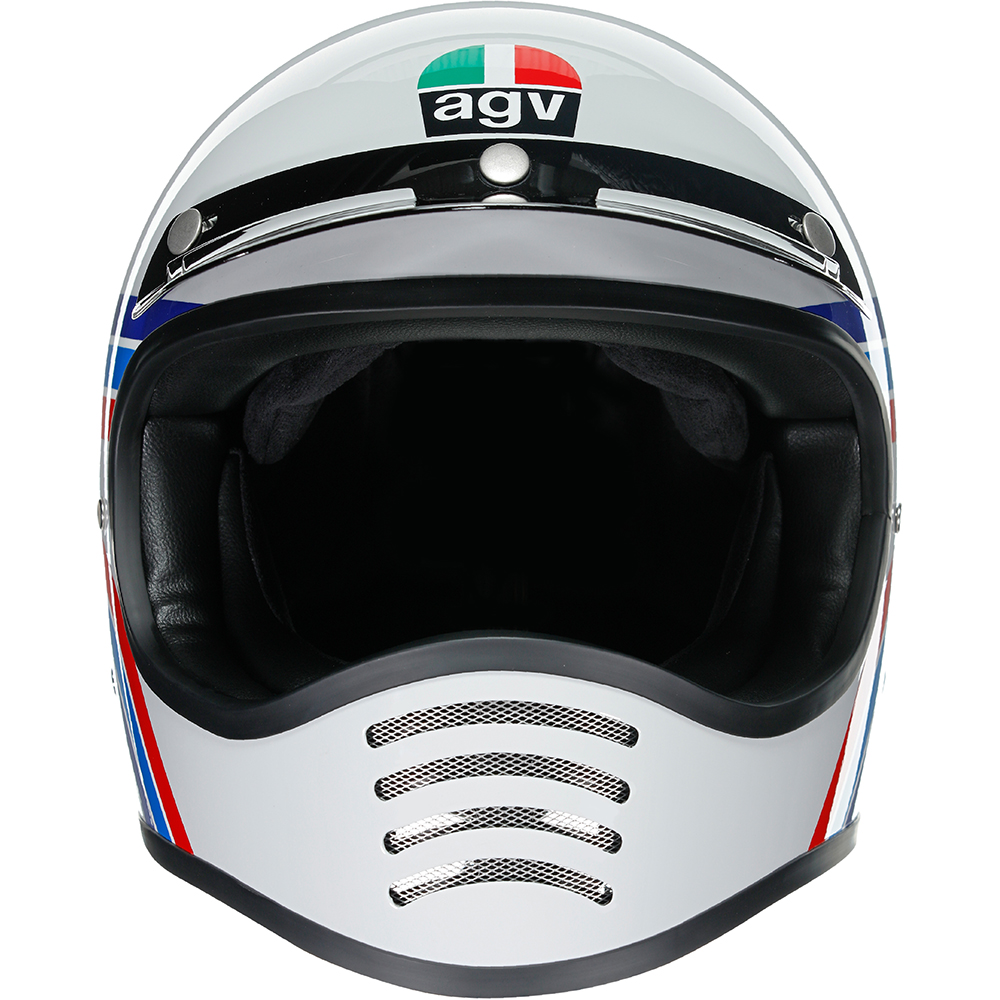 AGV - Casque X101 Dakar 87 Blanc / Bleu / Rouge