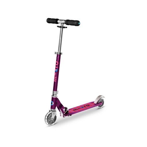 Patinete Micro Sprite Lila Led