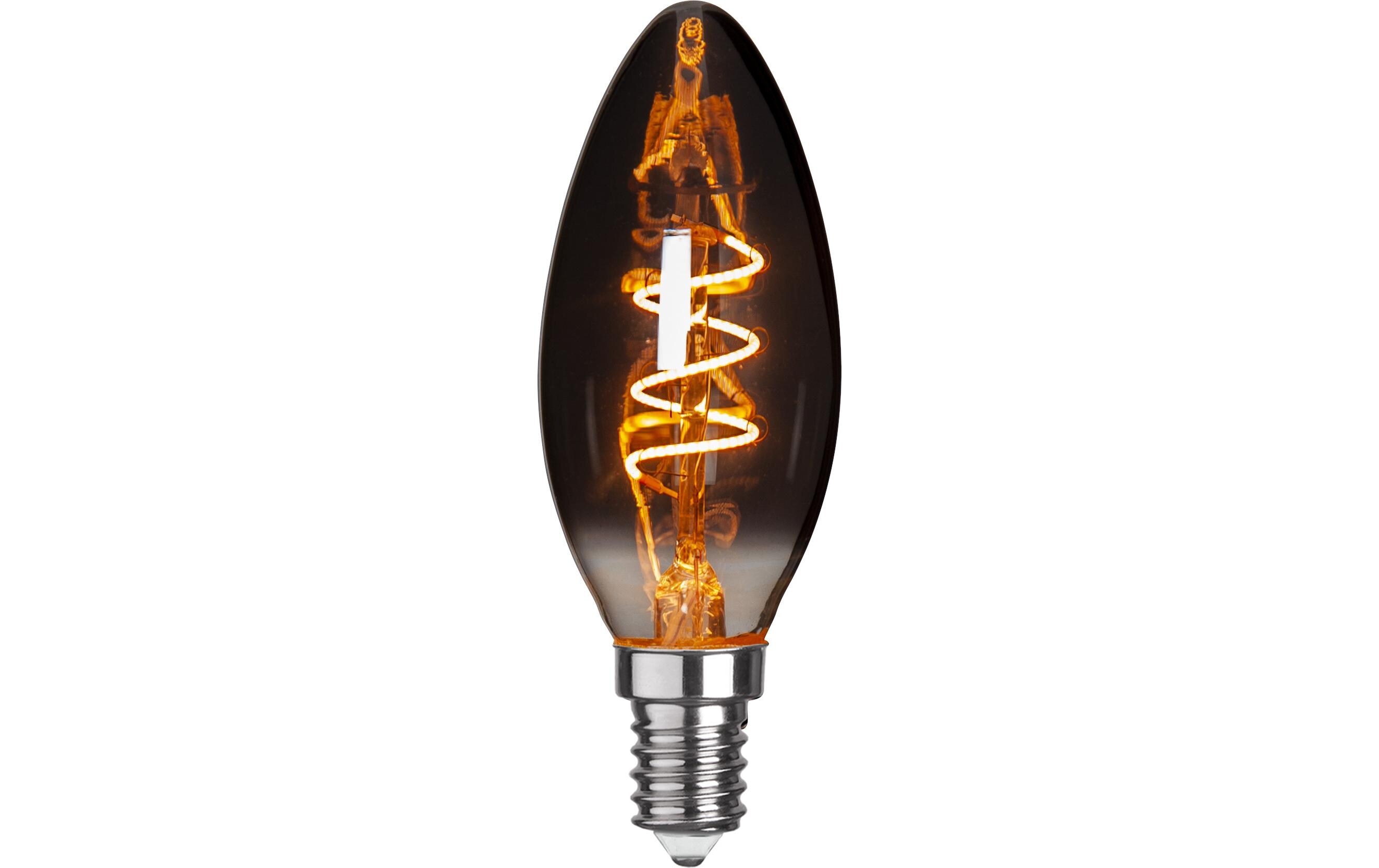 Lampe LED Grace Smoke, 3 W, E14, WarmweissLeuchtmittel mit E14 Sockel