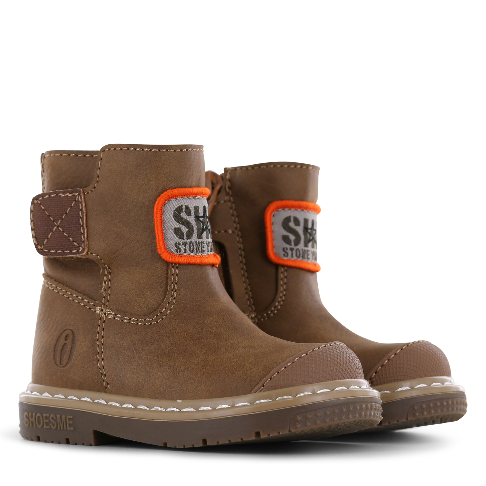 Shoesme cognac laarsje Microfiber nubuck | Sale