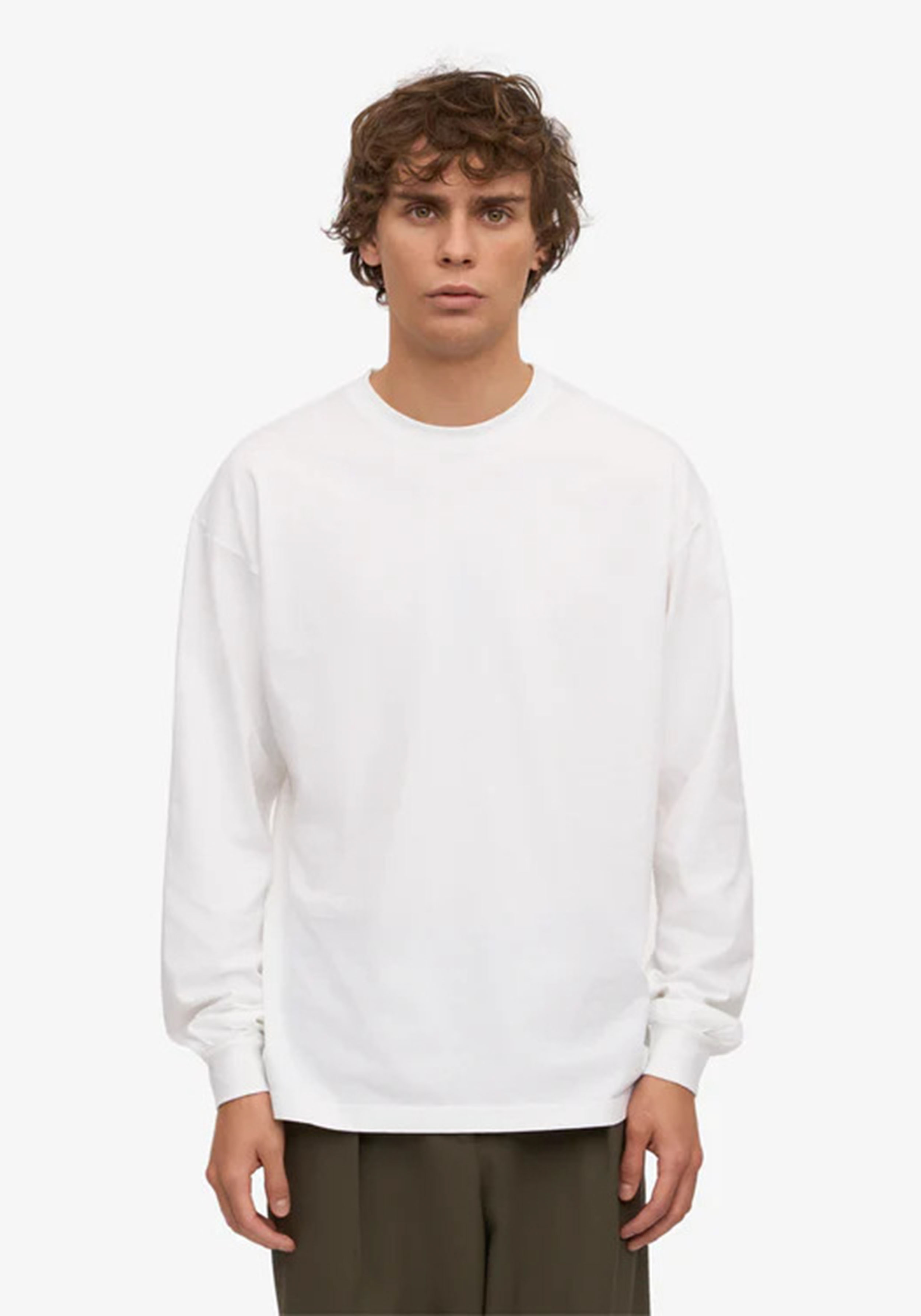 Colorful Standard Oversized Longsleeve Optical White