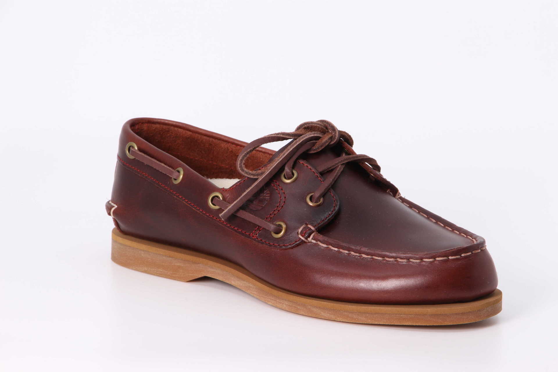 Timberland klassischer Bootsschuh burgundy
