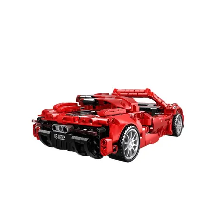 Open Bricks Technic - Sports Car Red