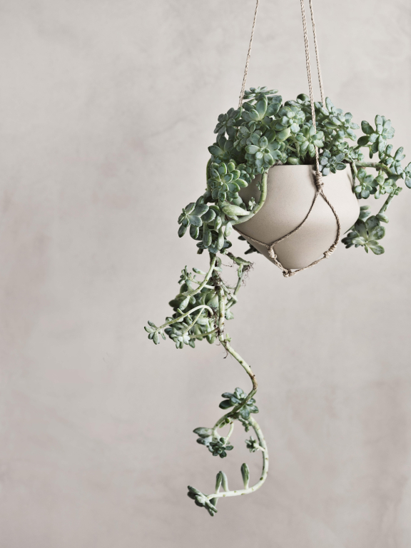 Bolia Grove bloempot hangend Sand