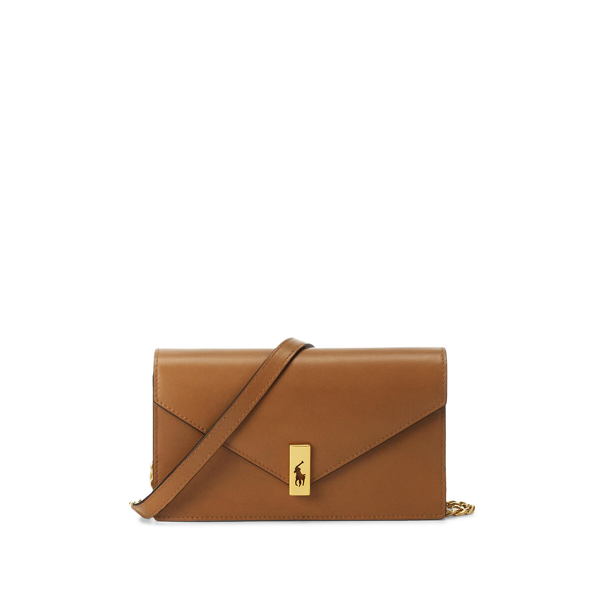 POLO RALPH LAUREN<br>Bolsa de couro Polo ID