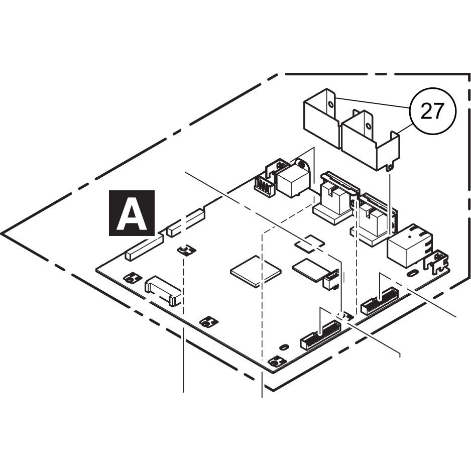 Pioneer spareparts DWX4080 MAIN ASSY voor DJS-1000