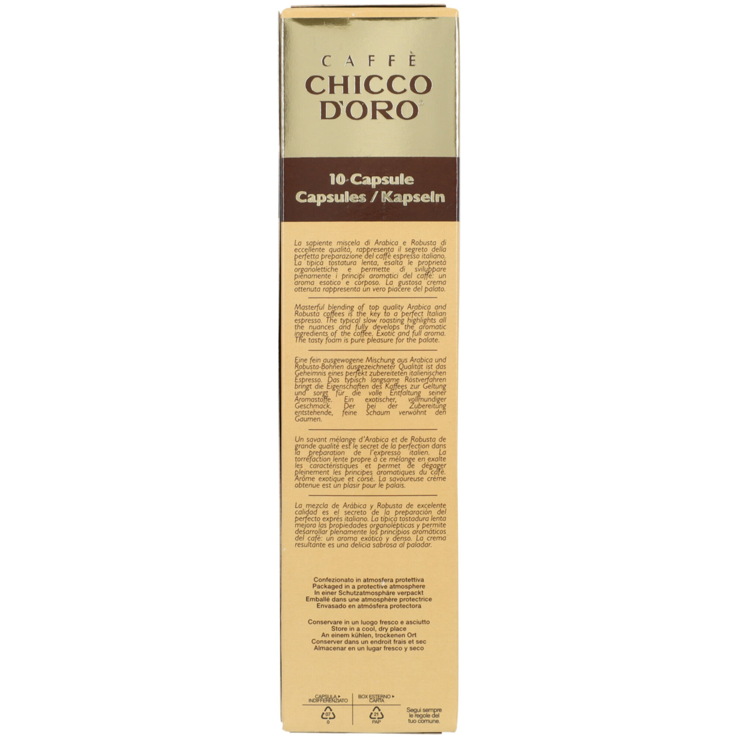 Chicco d'Oro Caffitaly Espresso 10 Caps