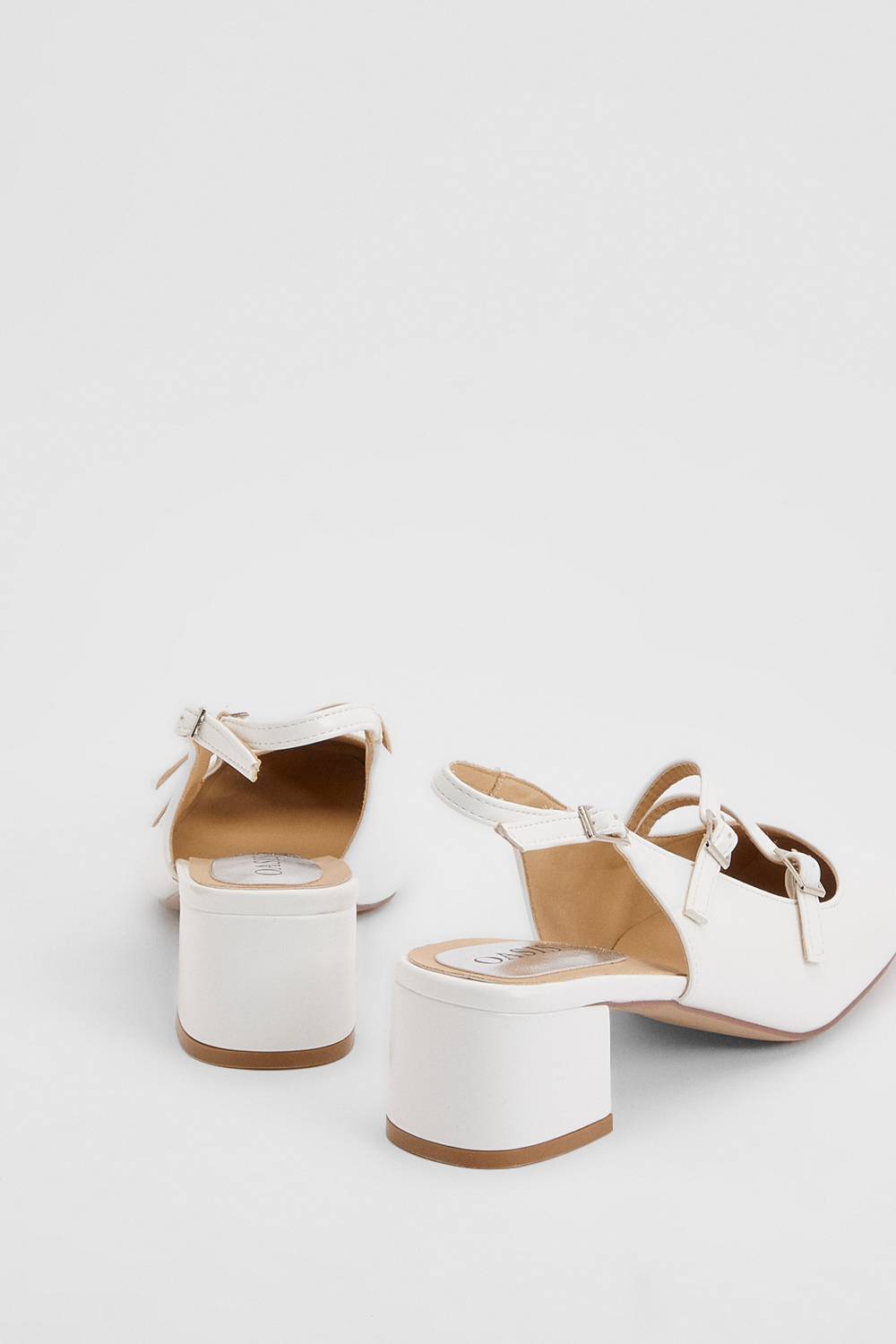 Oasis Ballerines Mary Jane À Bride Arrière Tara En Synthétiquecuir