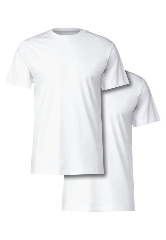 2 PACK Basic T-Shirts - White