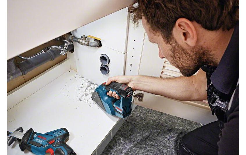 Akku-Handsauger GAS 12V Solo Blau/Schwarz<br>Kompakter Akku-Staubsauger