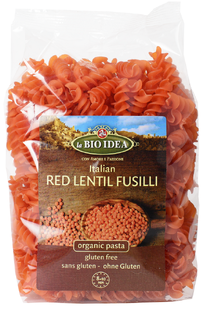 La Bio Idea Fusilli Rode Linzen 250GR