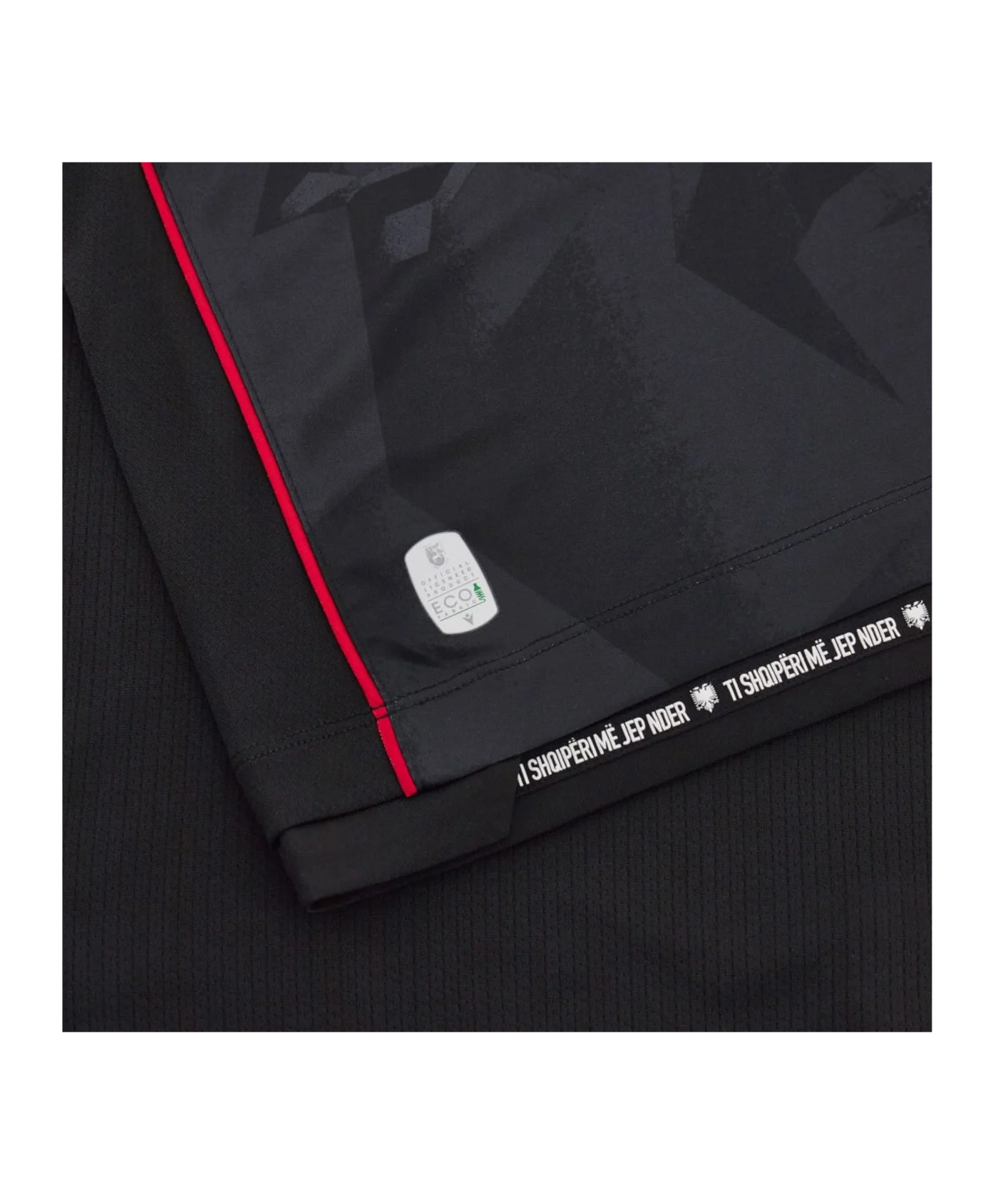 Macron Albanien Trikot 3rd EM 2024 Schwarz
