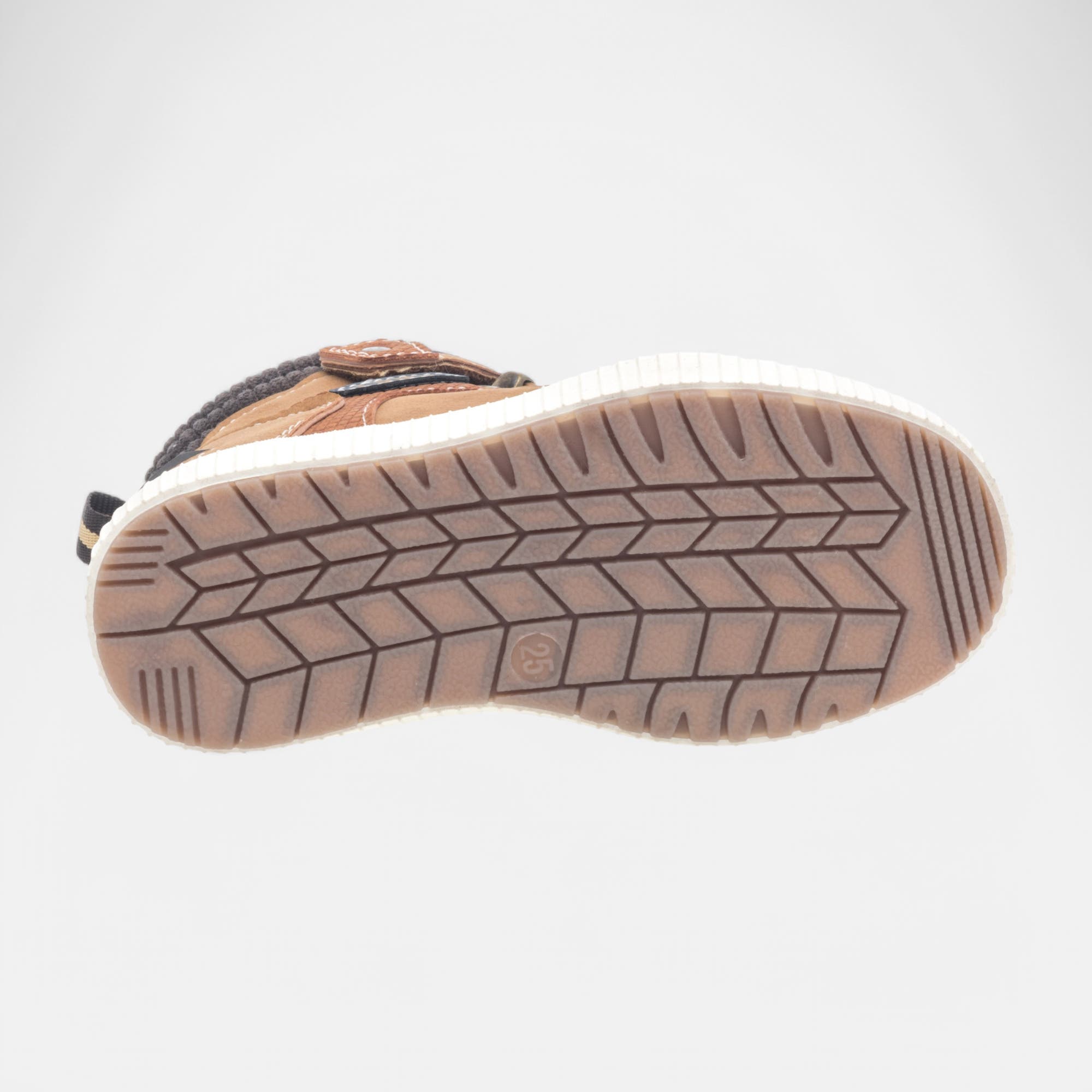 Baskets hautes Garçon cognac