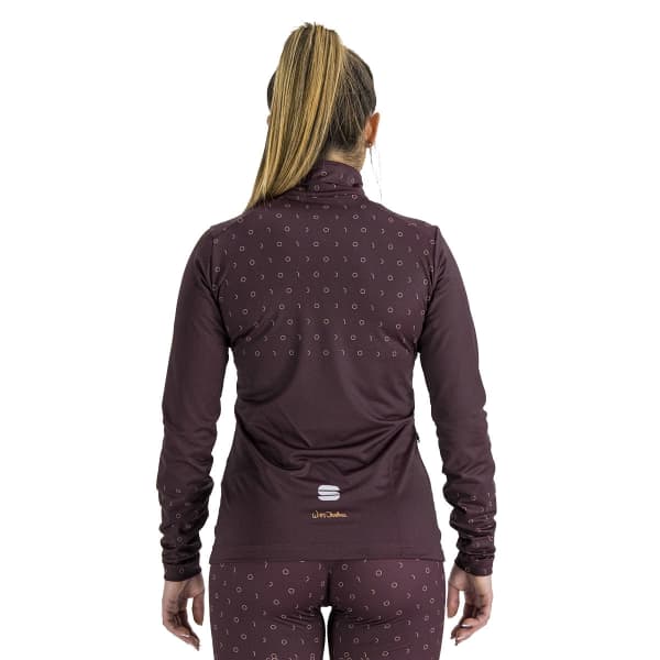 Veste ski de fond SPORTFUL DORO JERSEY RED WINE