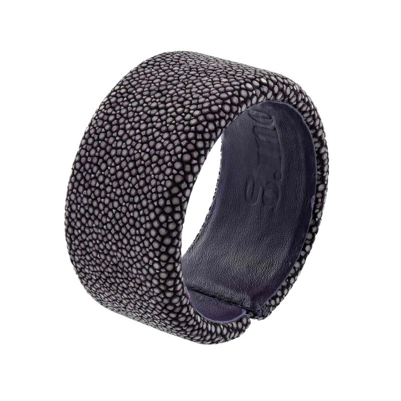 Bracelet Galuchat violet 30