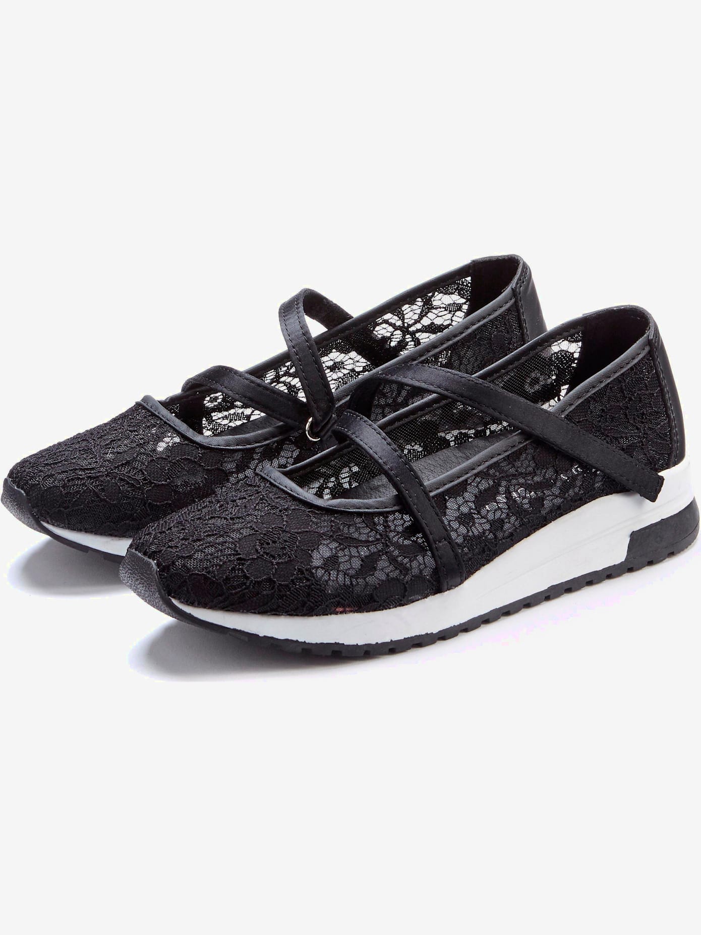 Sneakers ballerines fermeture auto-agrippante réglable pour une tenue parfaite