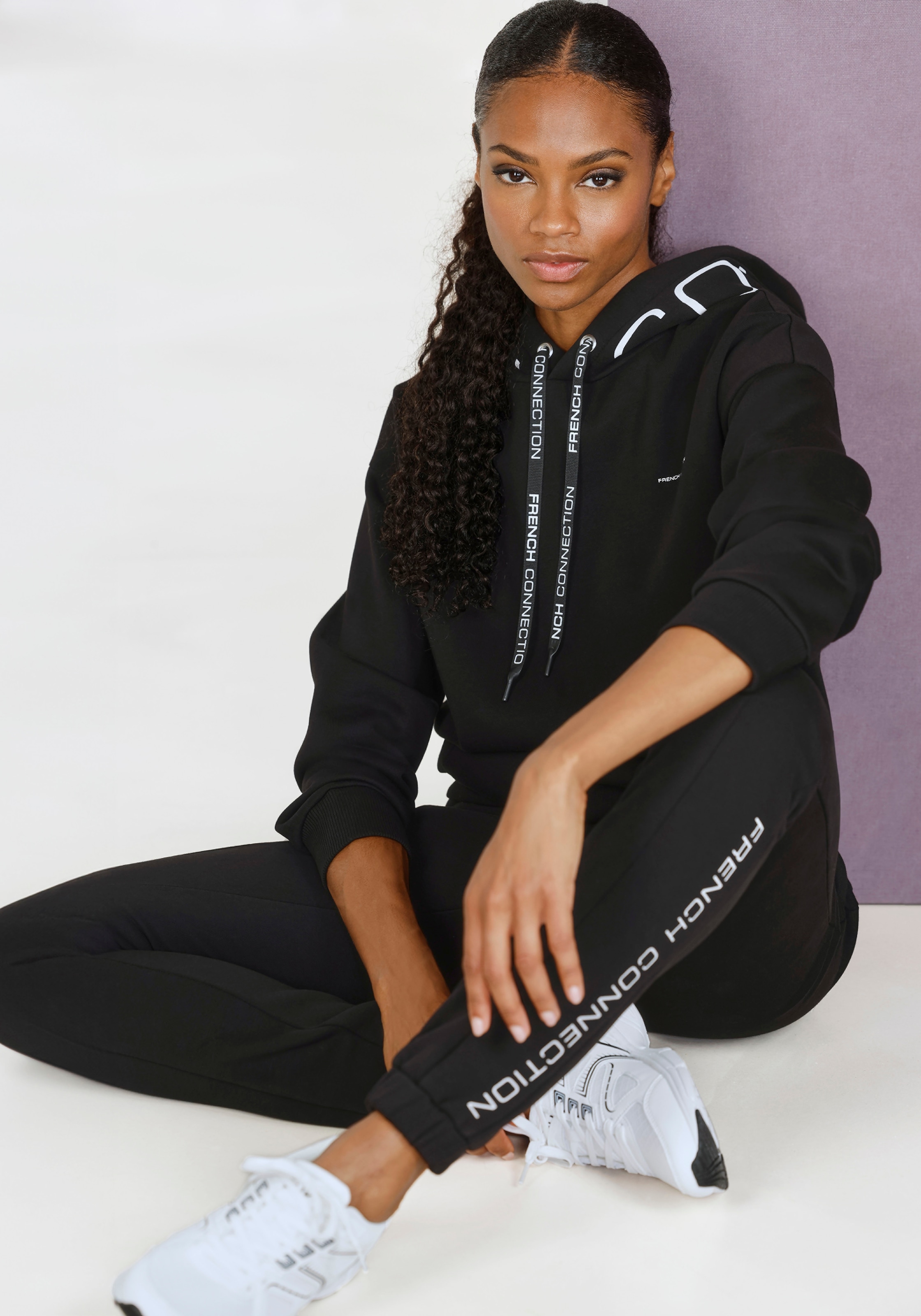 French Connection Kapuzenpullover , mit Logodruck