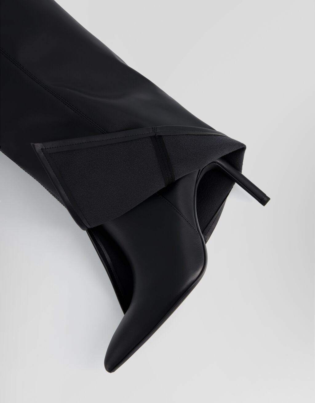 Botas de salto alto dobráveis