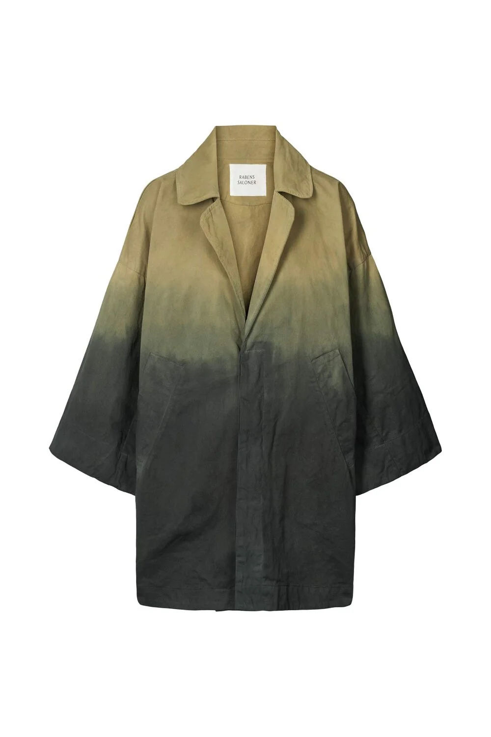 Rabens Saloner  Jacqline Flow drill oversize jakke - Army combo