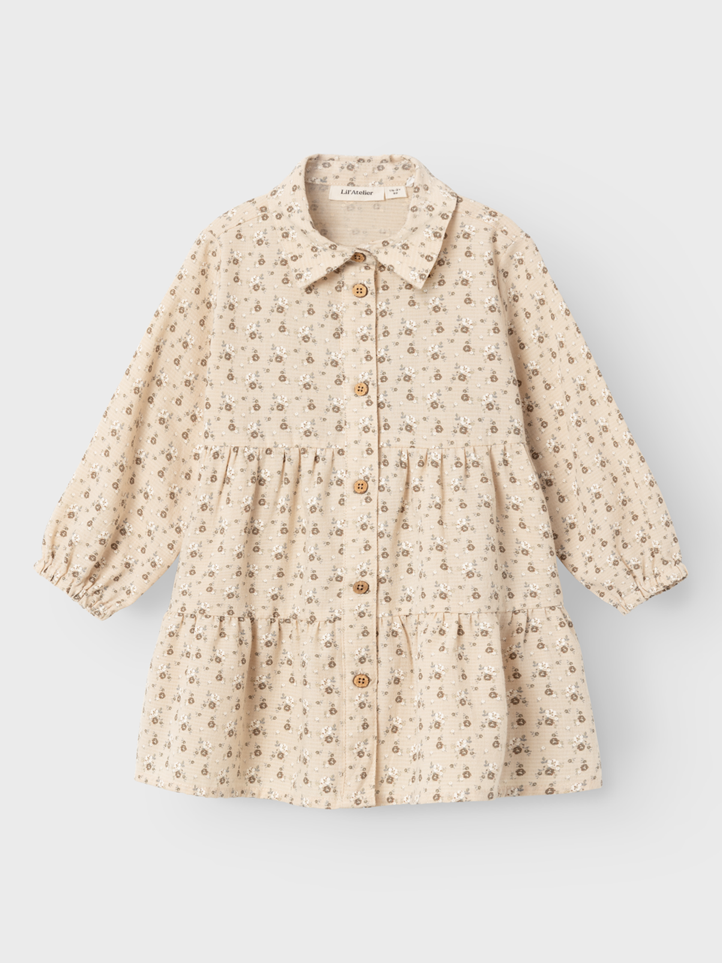 Lacy Long Sleeve Loose Dress