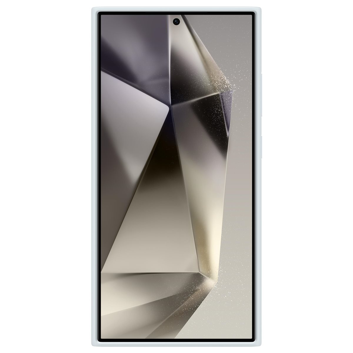 Galaxy S24 Ultra Silikon Cover Hülle (EF-PS928TWEGWW) - White (Weiss)