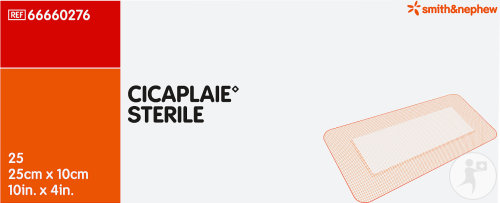 Smith&Nephew Cicaplaie Pansement Post-Opératoire Adhésif 25x10cm Pièce 1 (66660276)