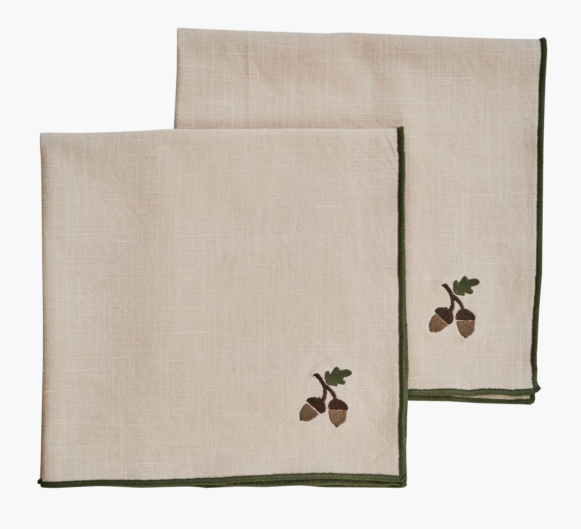 2pk tøyserviett beige - 45x45 cm