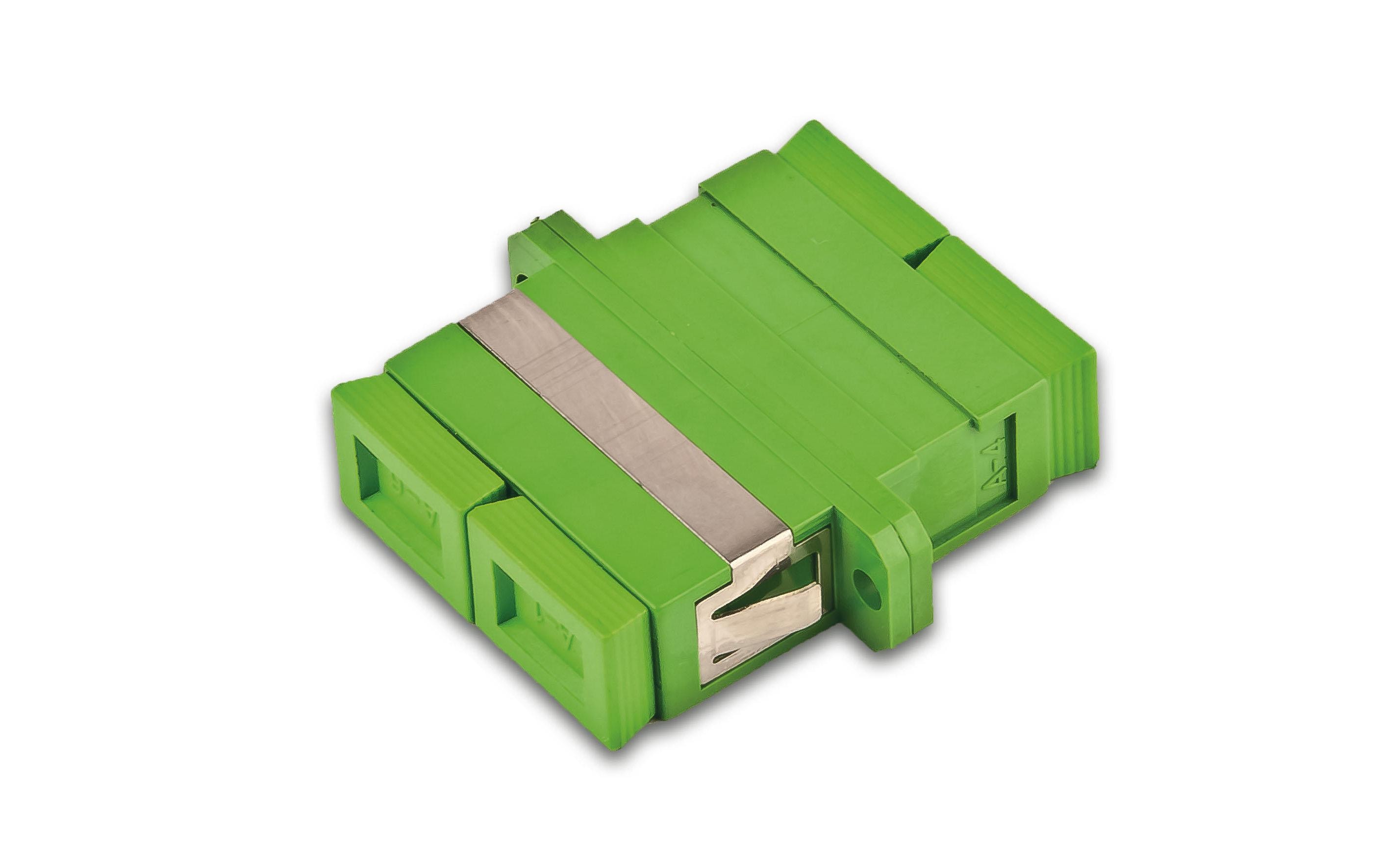 LWL-Kupplung Singlemode SC/APC – SC/APC, OS2, DuplexDuplex-LWL-Kupplung