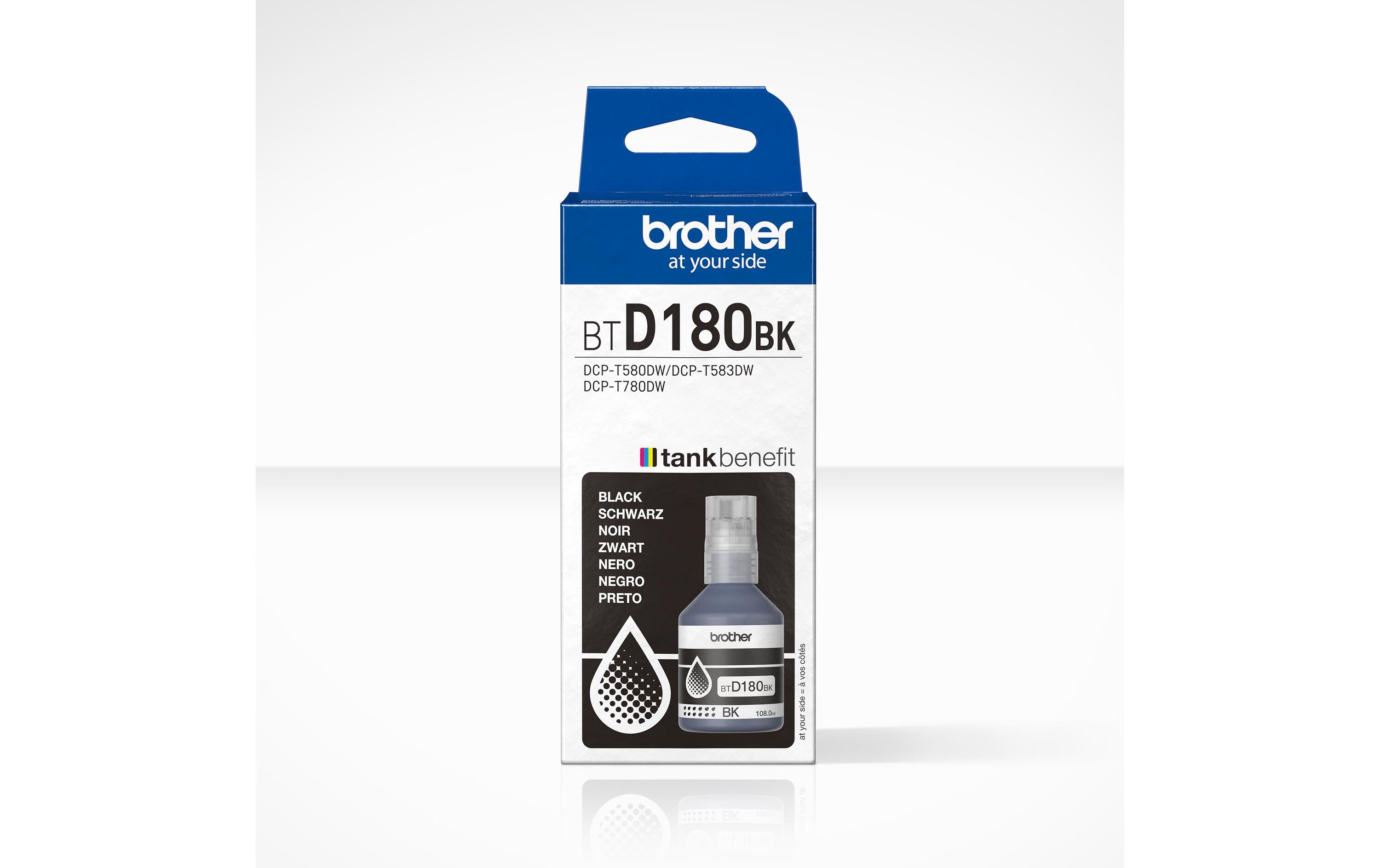 Tinte BTD180BK BlackTinte, Schwarz