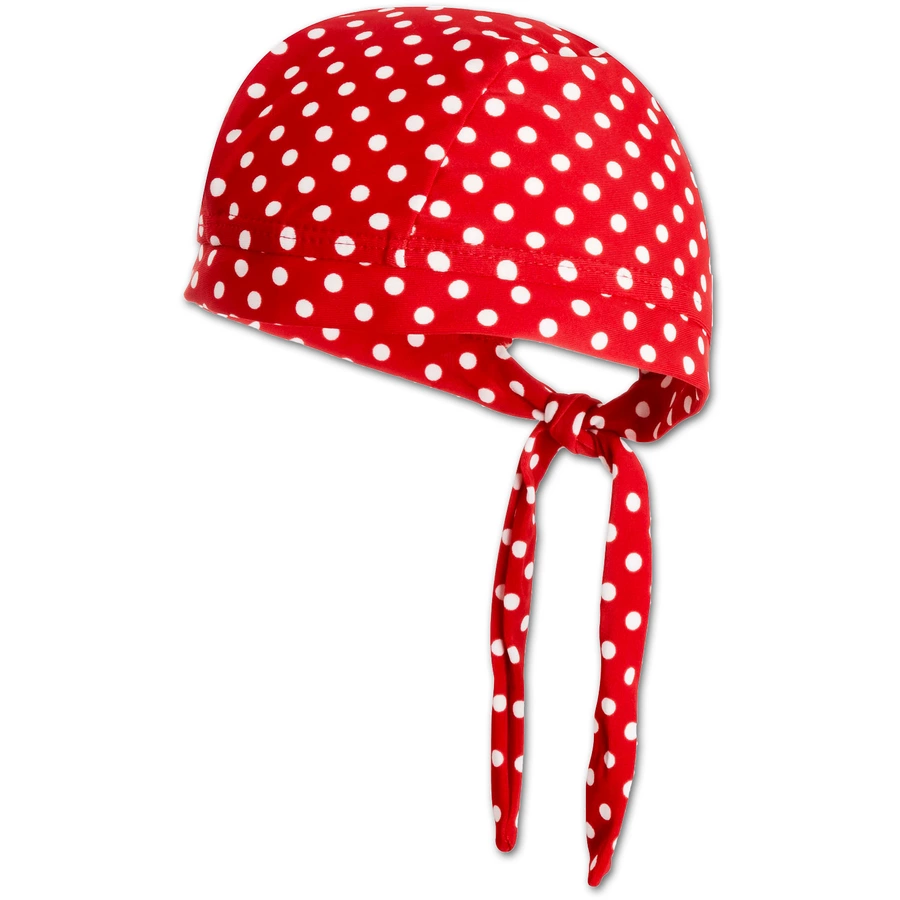 Playshoes UV-Schutz Kopftuch Punkte rot
