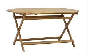 TABLE JARDIN ACACIA 150X90X75CM