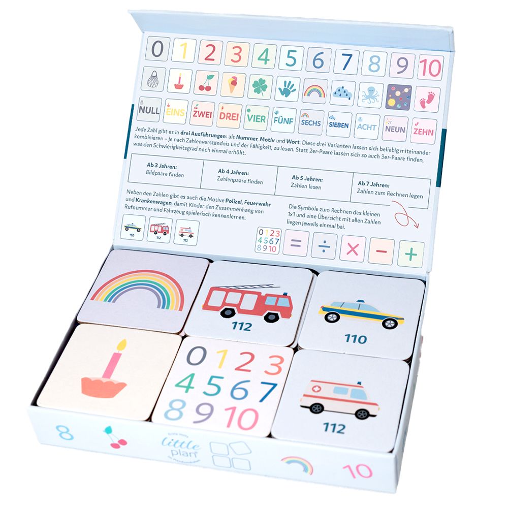 littleplan® 4in1 Erste-Hilfe-Memospiel