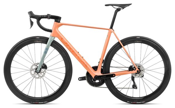 Vélo de Route Orbea Orca M30iLTD PWR Shimano 105 Di2 12V 700 mm Orange Cloud 2024