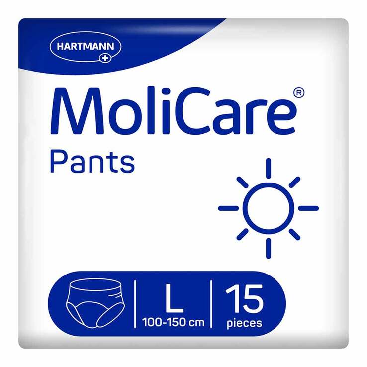 Molicare Pants Day Inkontinenzhosen Größe L, 15 St