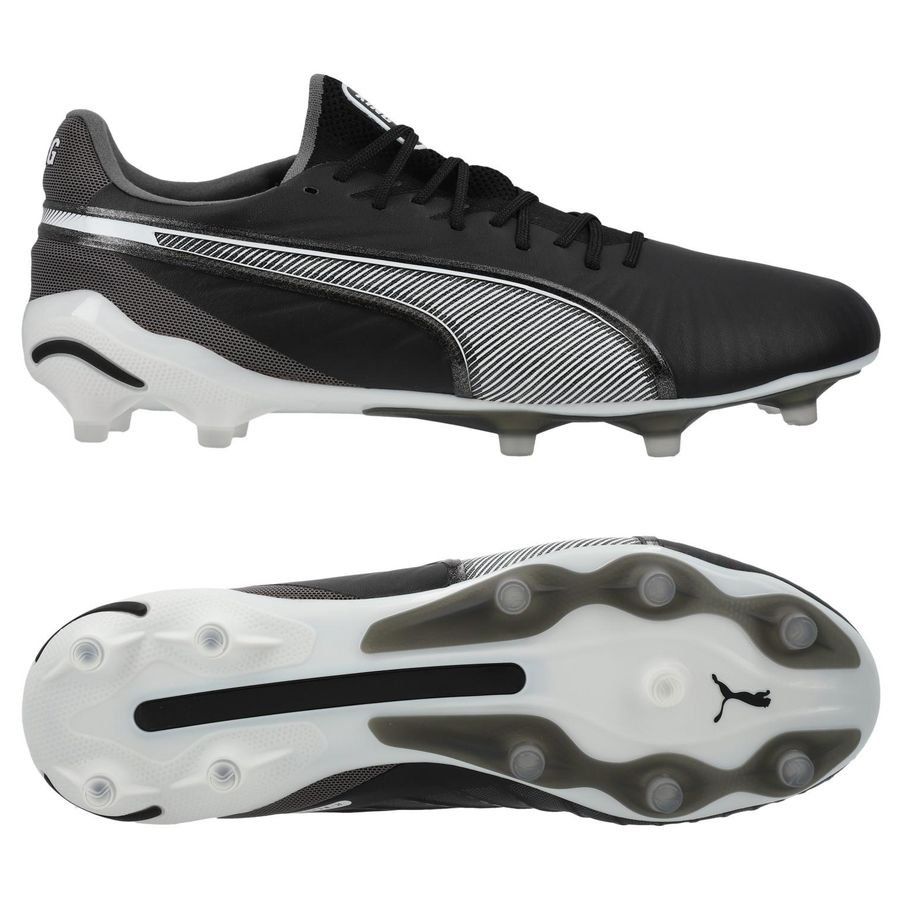 PUMA King Ultimate FG/AG Eclipse - Noir/Blanc/Cool Dark Gray