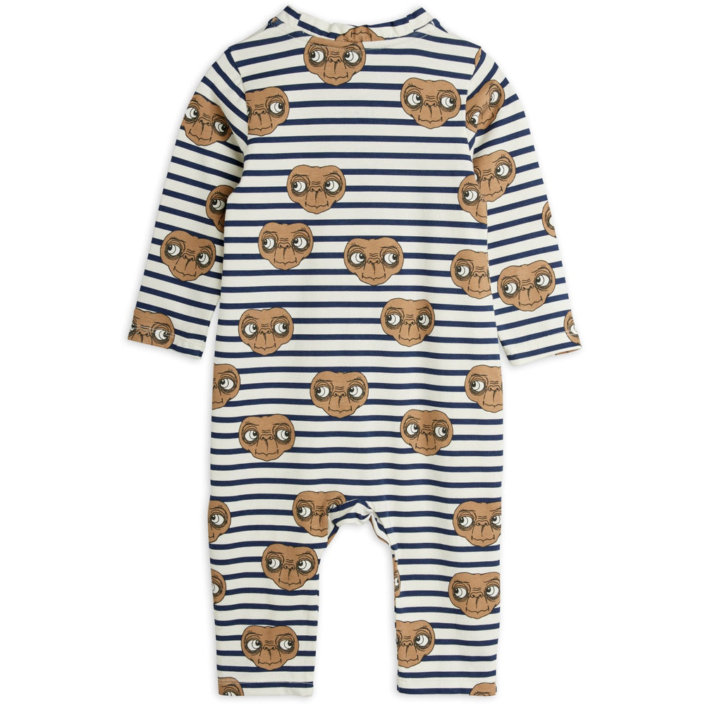 Køb Mini Rodini Multi E.T Stripe AOP Buksedragt