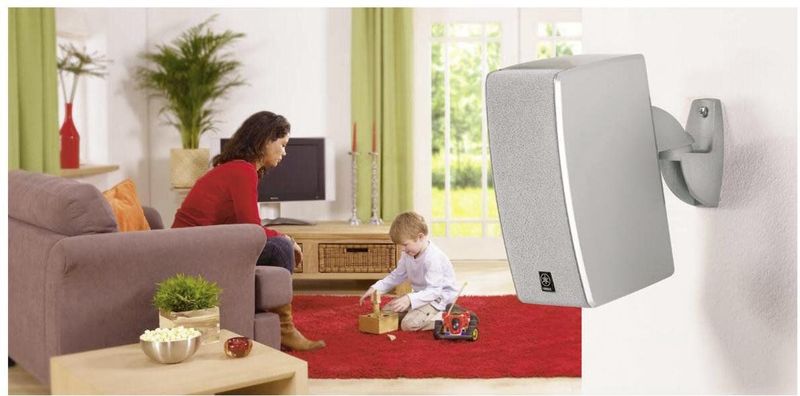 Vogel's VLB 500 - Universele Speaker Beugel - Zilver - Kantelbaar en Draaibaar