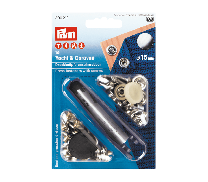Yacht & Caravan Drukknopen (10 stuks)