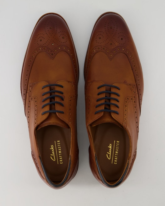 Clarks Craft Arlo Limit Business Schuhe in Braun