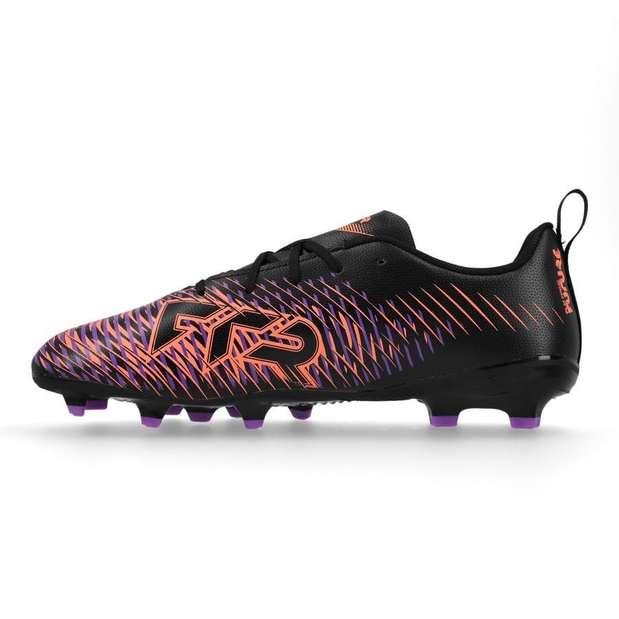 PUMA Future 8 Play FG/AG Unlimited - Noir/Blanc/Glowing Red Enfant
