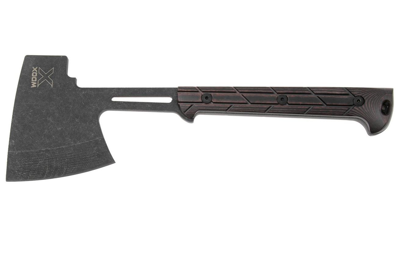 WOOX TERRA Hunting Axe, Micarta X-Grip Brown, handbijl