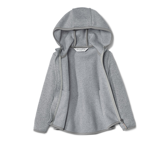 Kinder-Strickfleecejacke