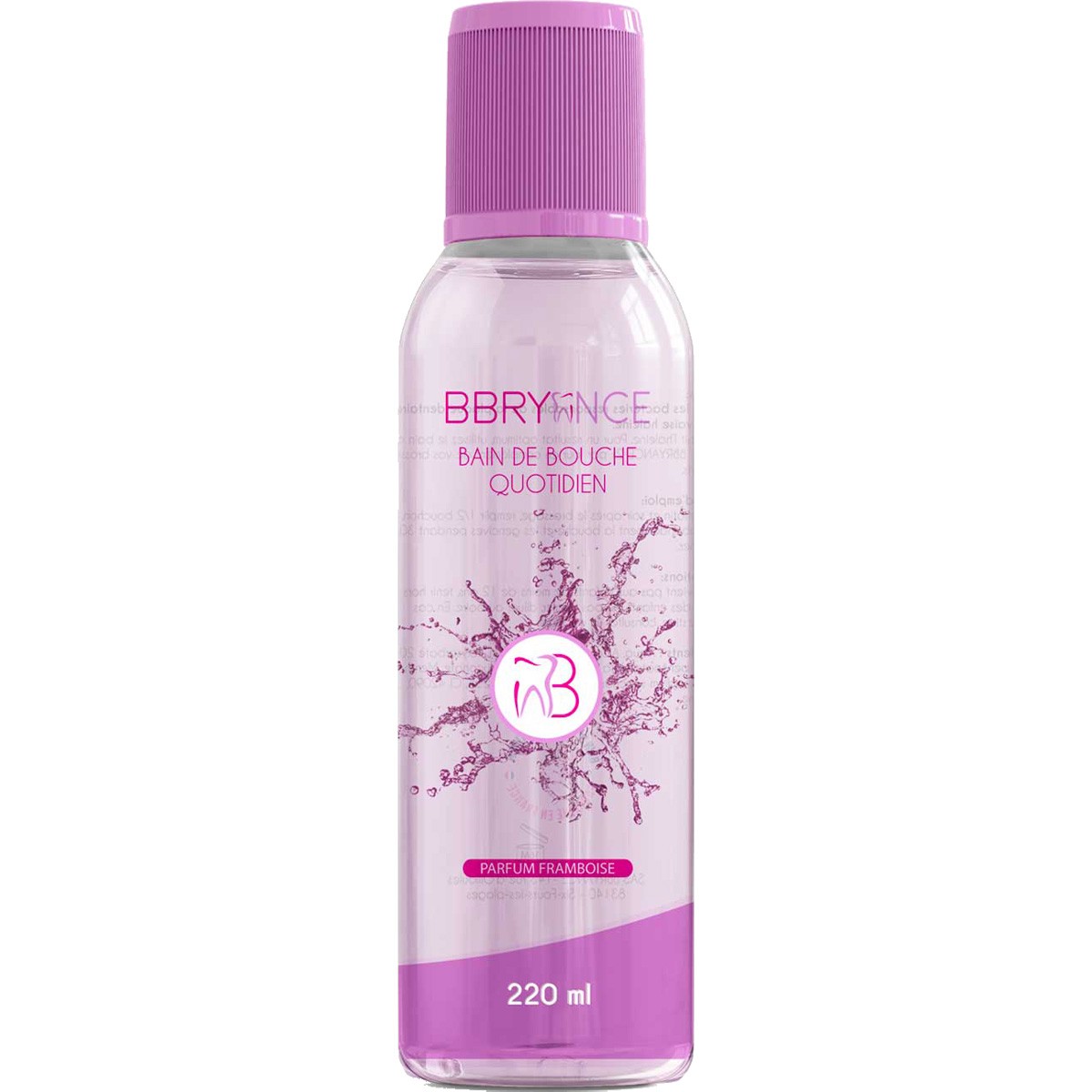 Bain de bouche blancheur - Framboise - 220 ml