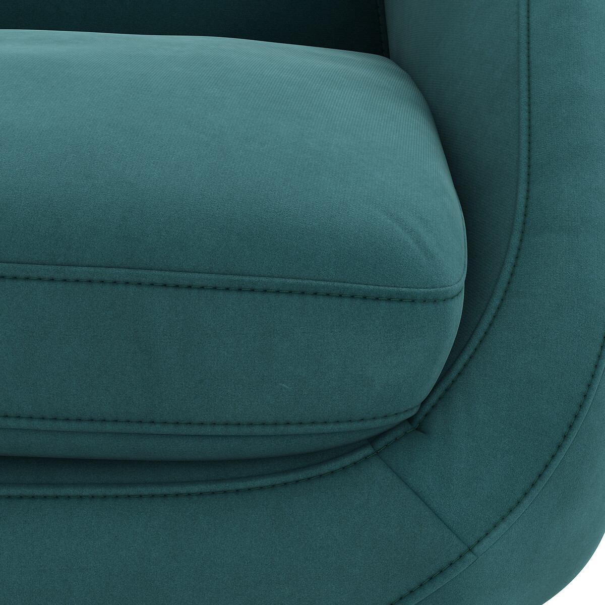 LA REDOUTE INTERIEURS<br>Sofá de veludo de 3 lugares, Séméon