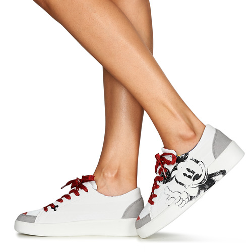 Desigual - FANCY MICKEY - Blanc / Noir