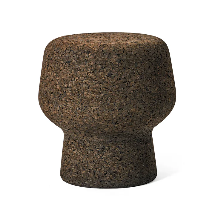 ClassiCon - Corker Hocker, Ø 47 x H 48 cm, braun