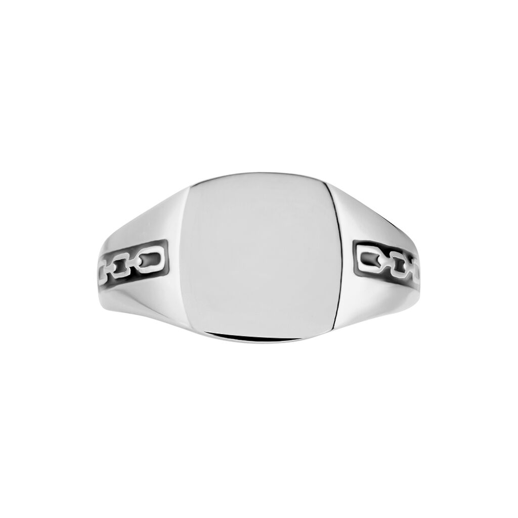 Chevaliere Argent Blanc Tarek